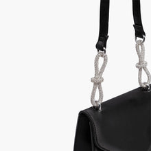 Load image into Gallery viewer, Gala Black Rhinestone Crossbody