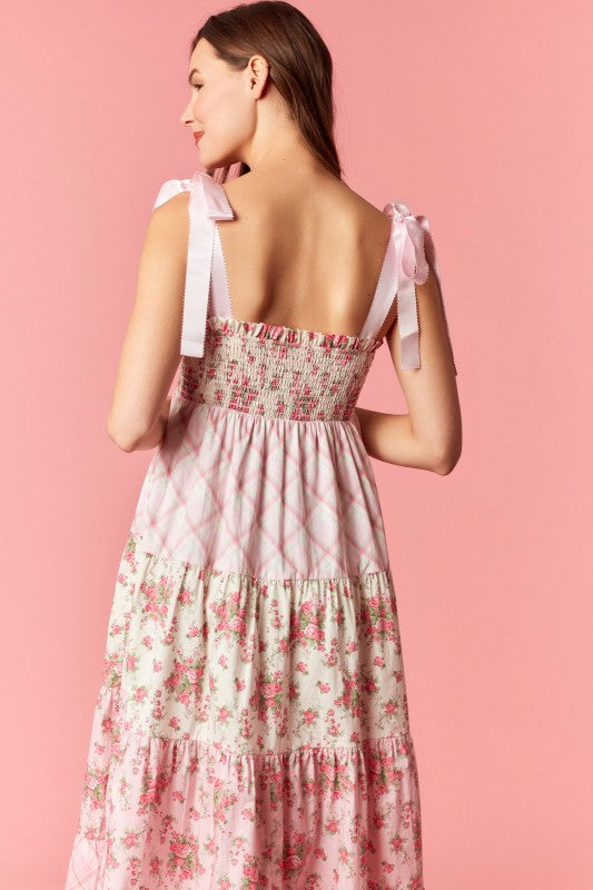 Southern Sweetheart Poplin Midi Dress