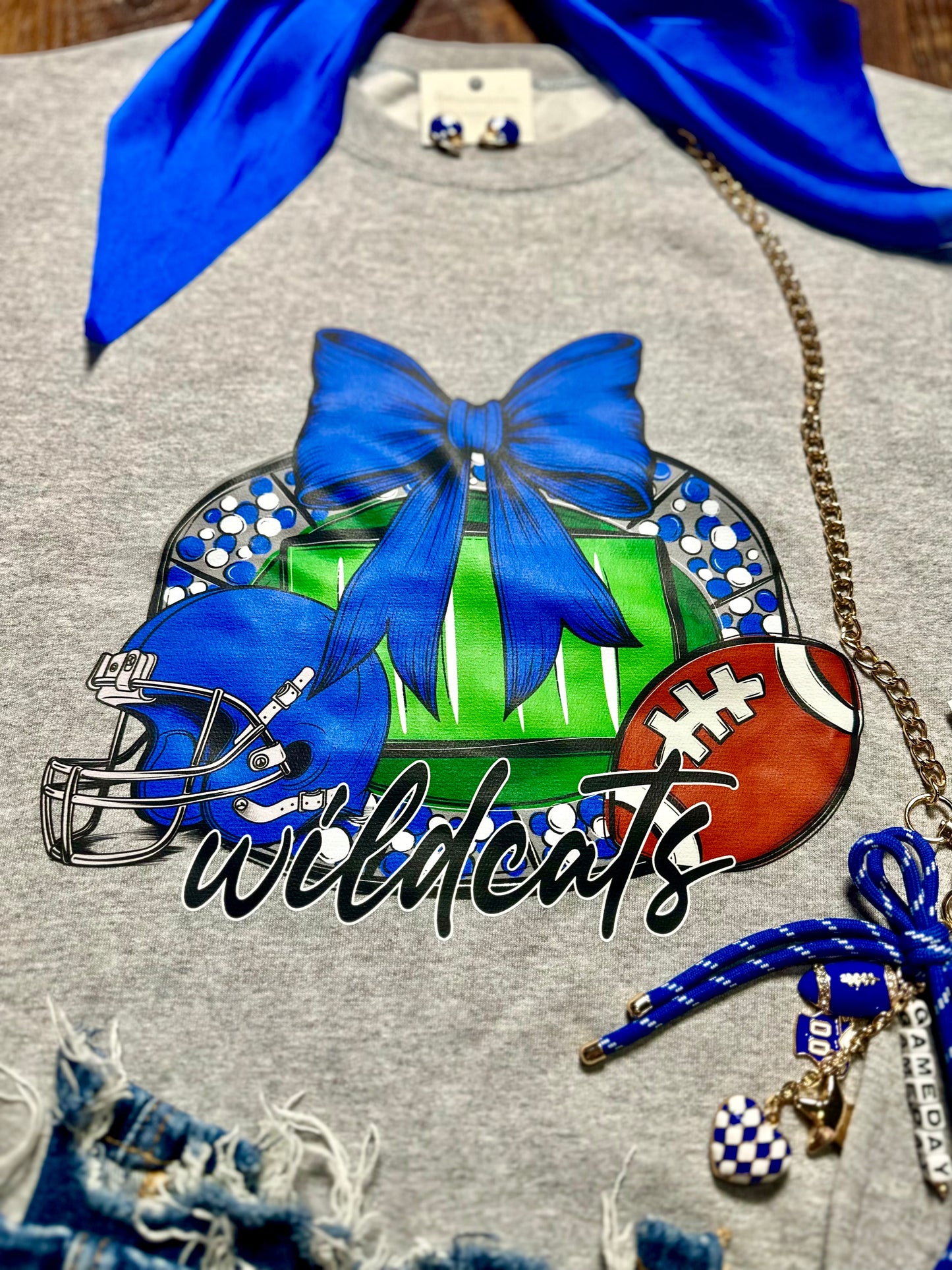 UK Wildcats Football Field Sweatshirt