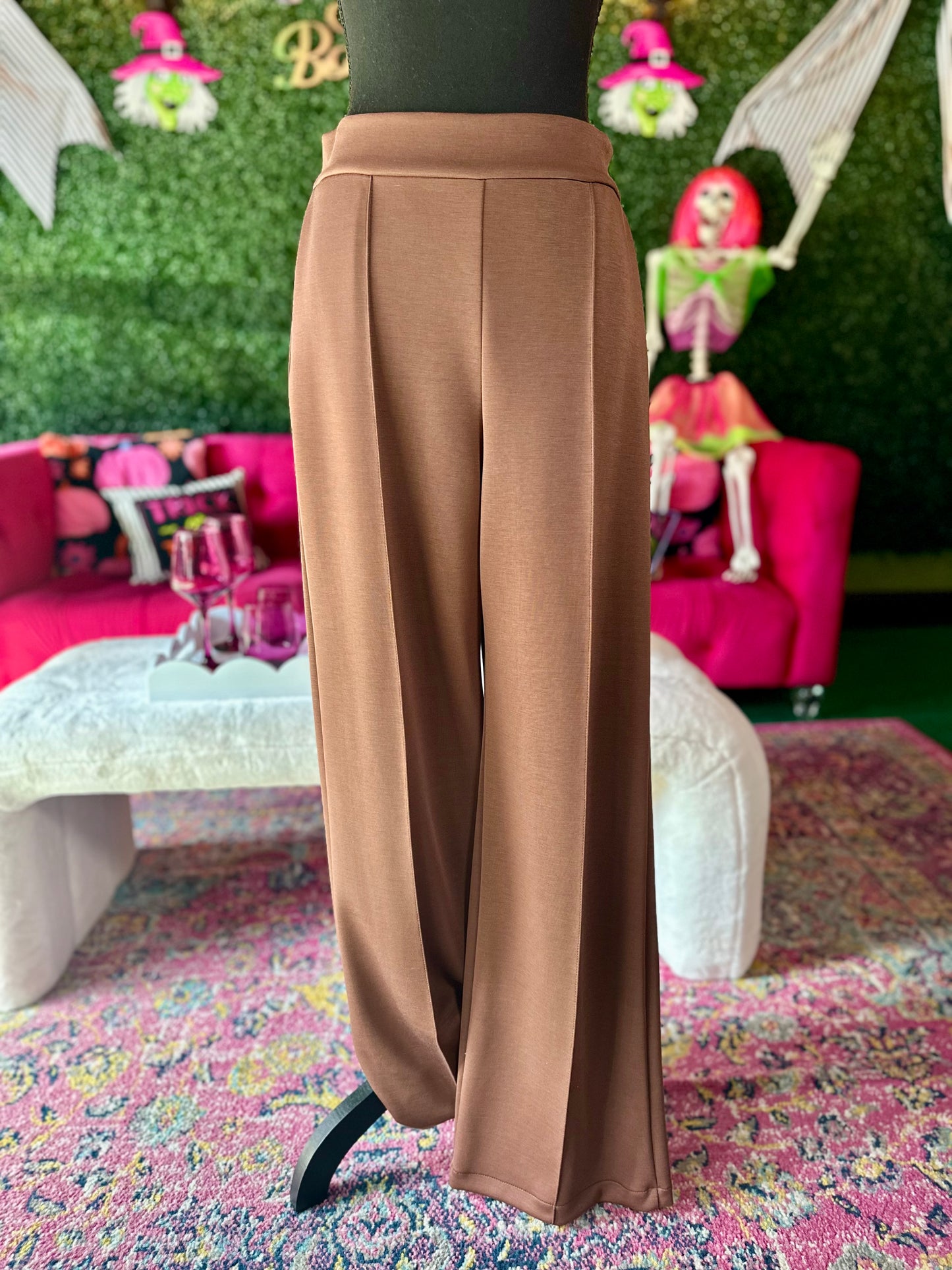 Chocolate Scuba Pants