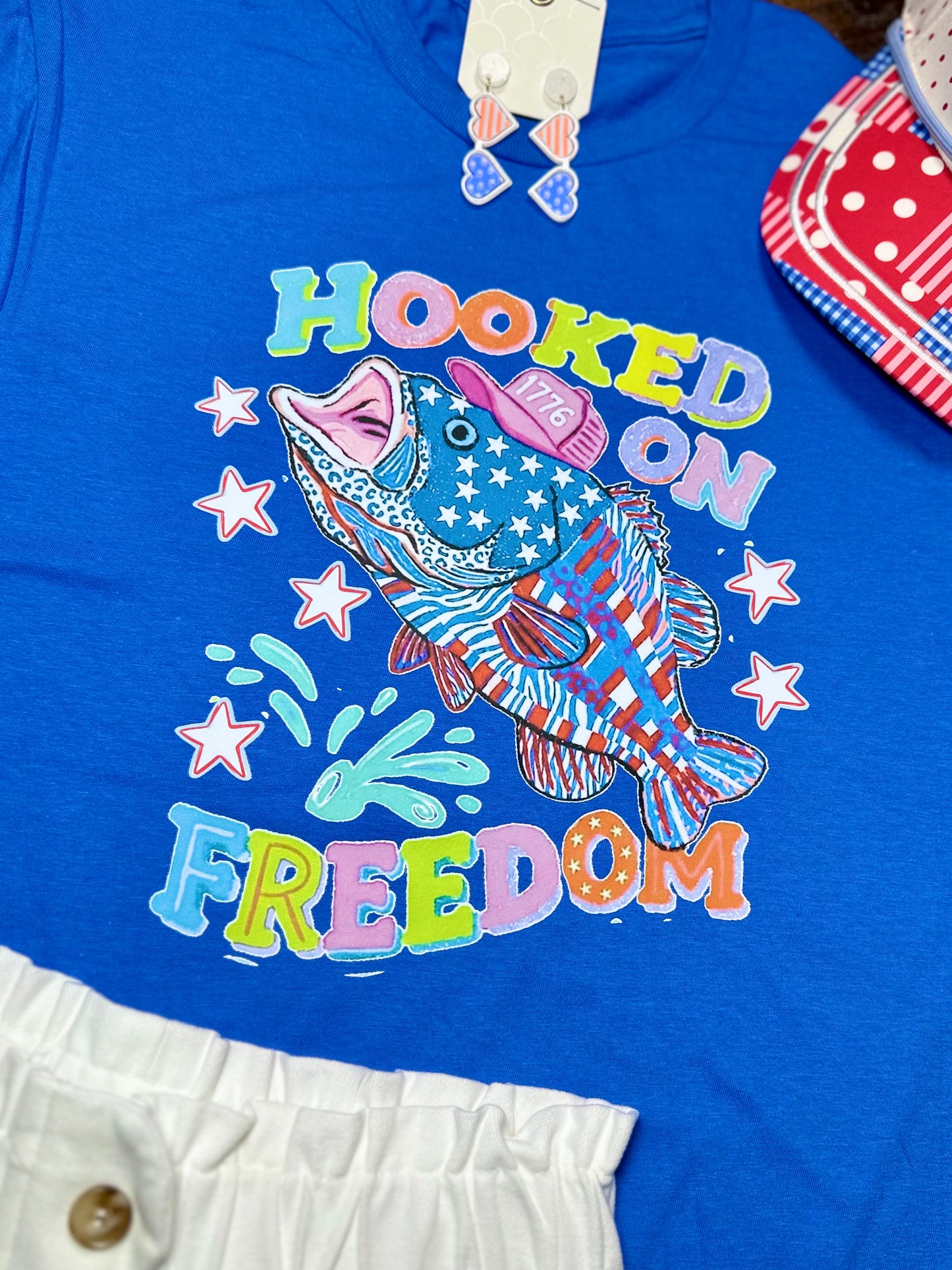 "Hooked on Freedom" T-Shirt