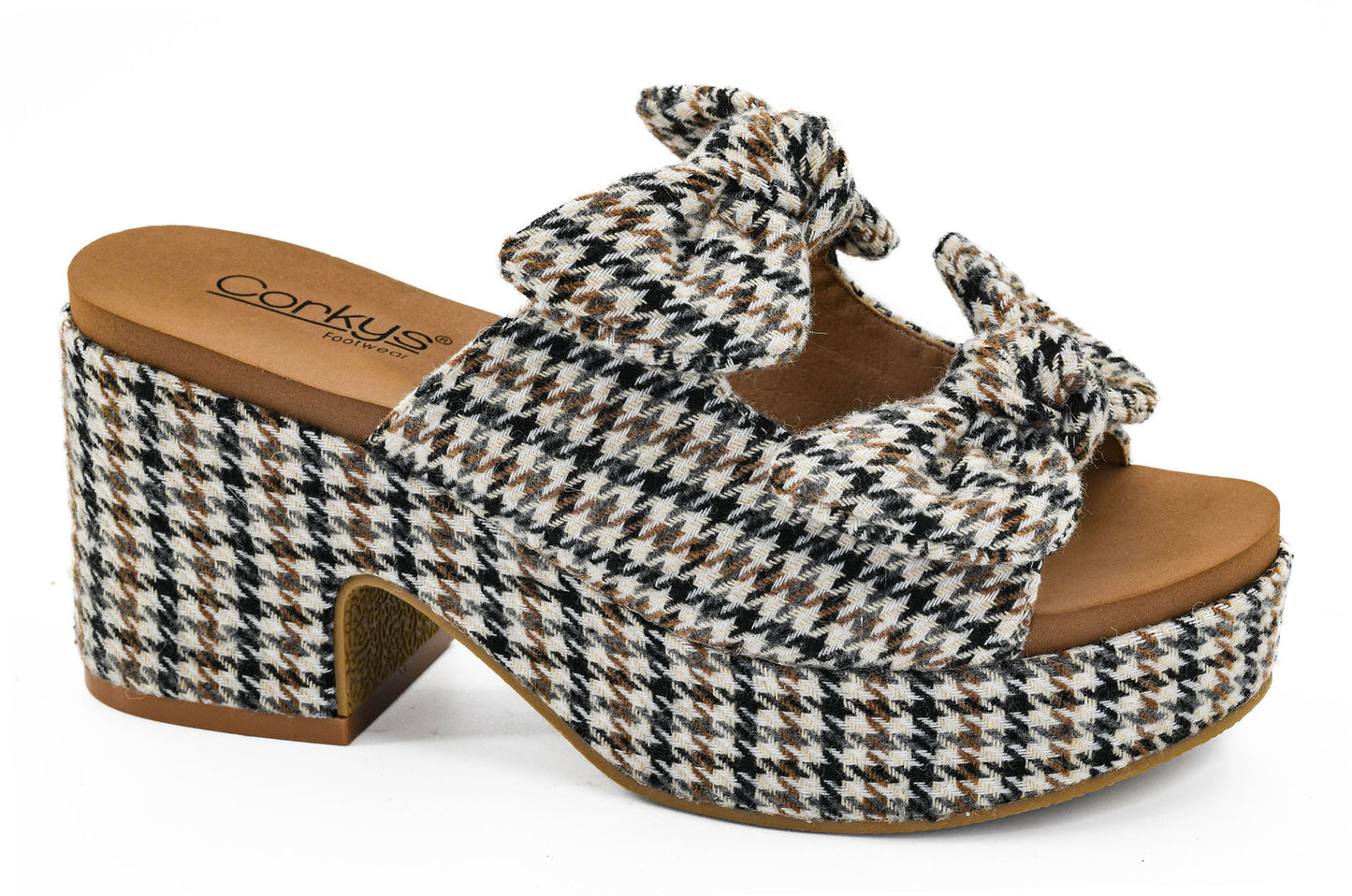 Corky’s Put A Bow On It - Houndstooth