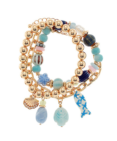 Sea-Life Bracelet Set