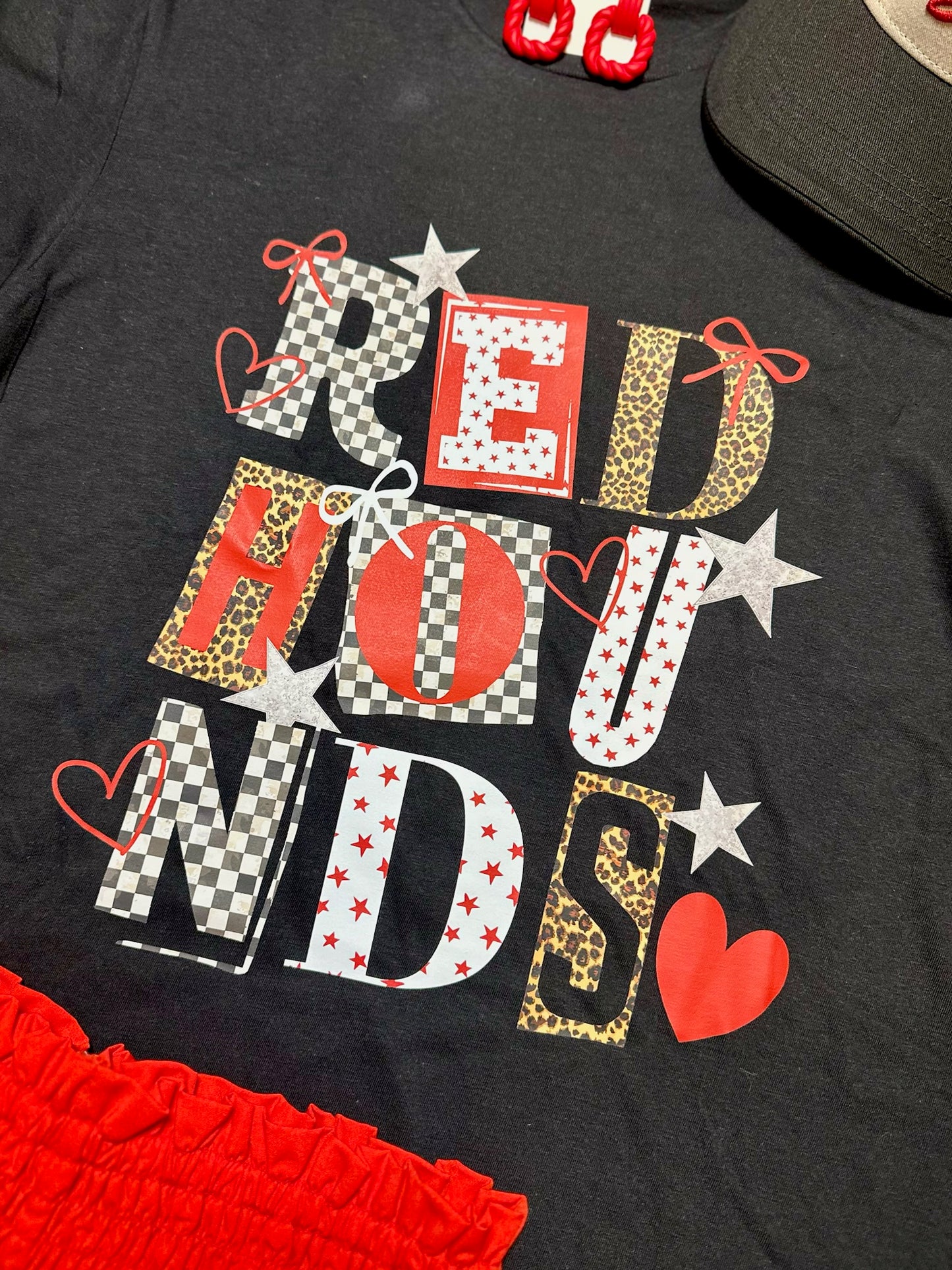 Multi-Print REDHOUNDS T-Shirt
