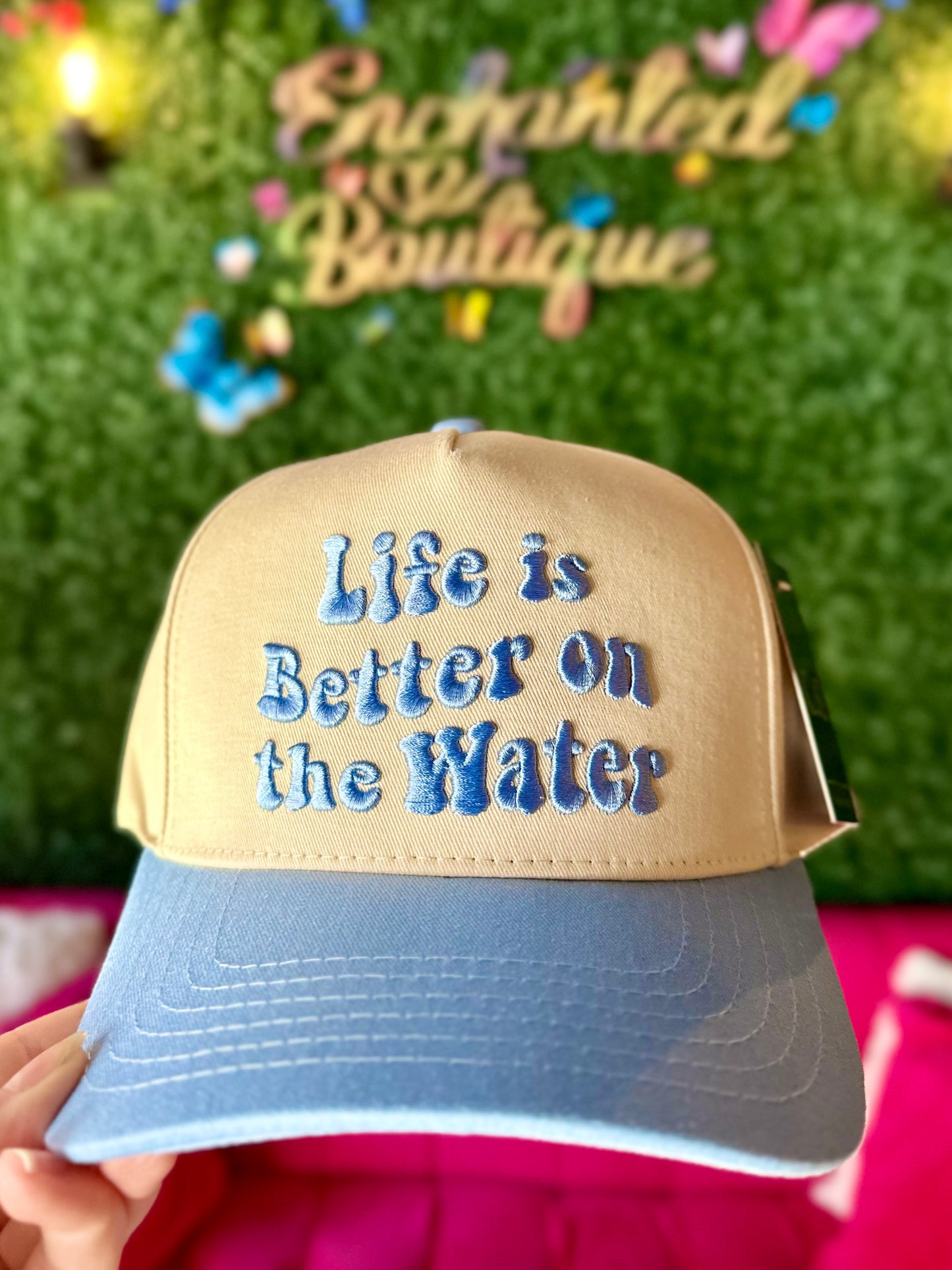 Life is Better on the Water Trucker Hat