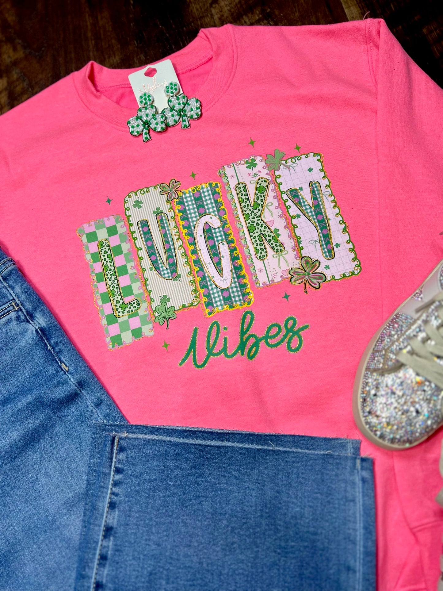 Lucky Vibes St. Patrick’s Day Sweatshirt