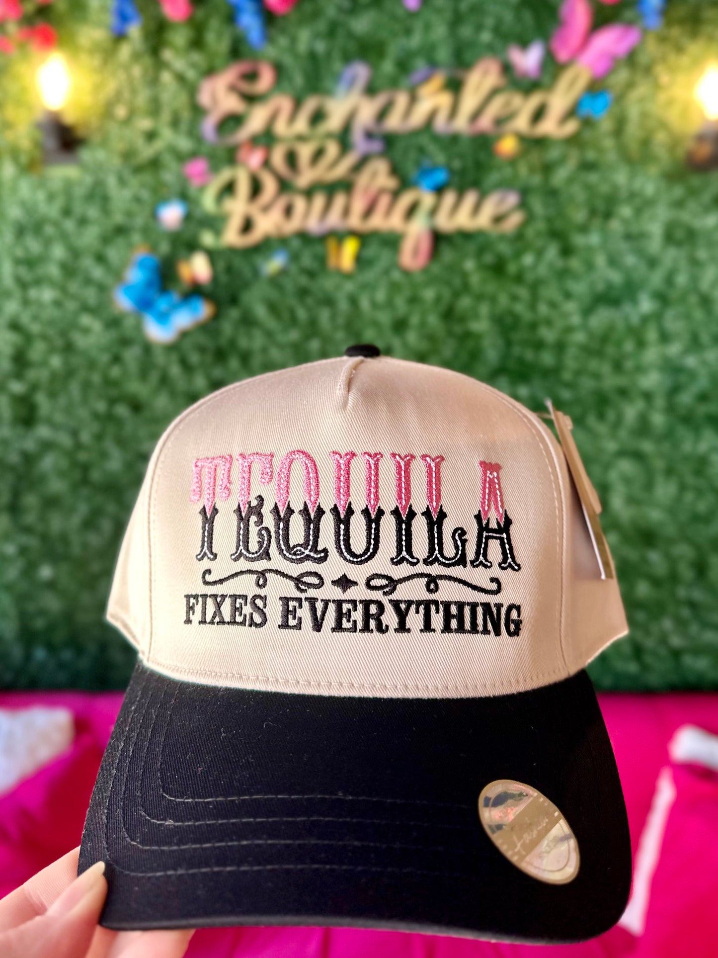 Tequila Fixes Everything Hat