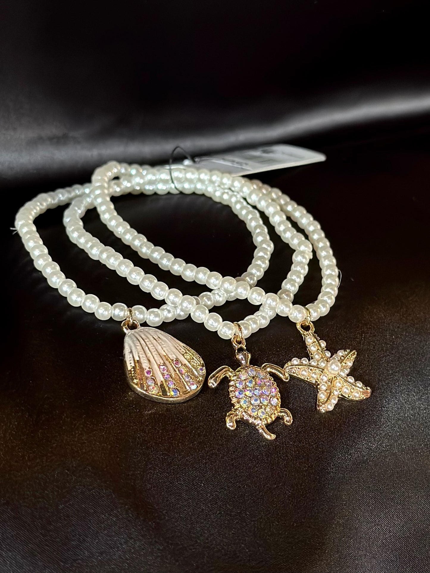 Sea Life Charm Bracelet Set