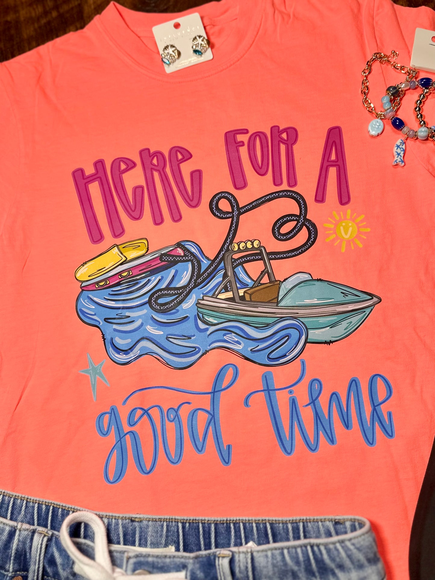 Comfort Colors “Here For A Good Time” T-Shirt