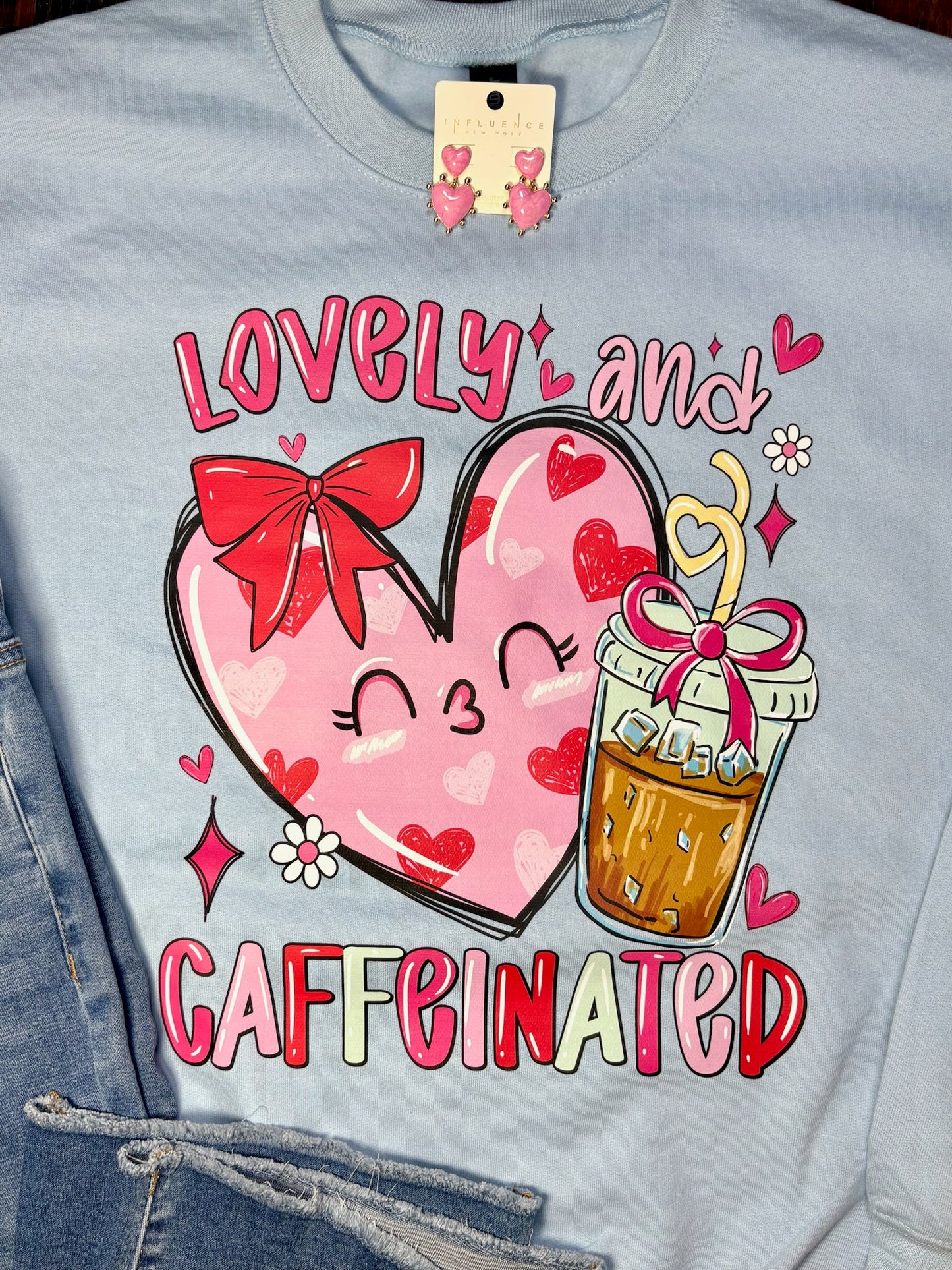 Lovely and Caffeinated Sweatshirt