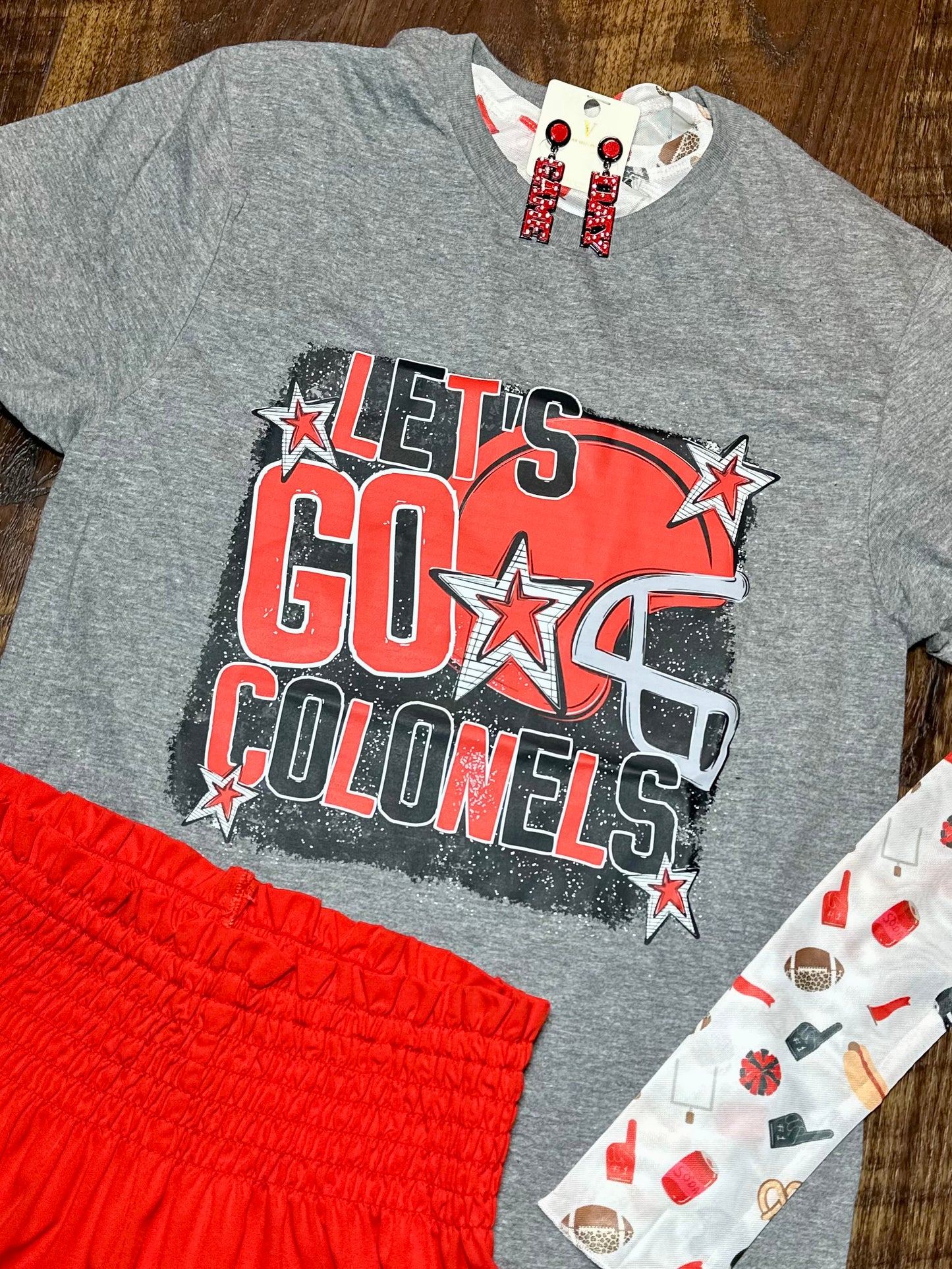 Let’s Go Colonels Football T-Shirt
