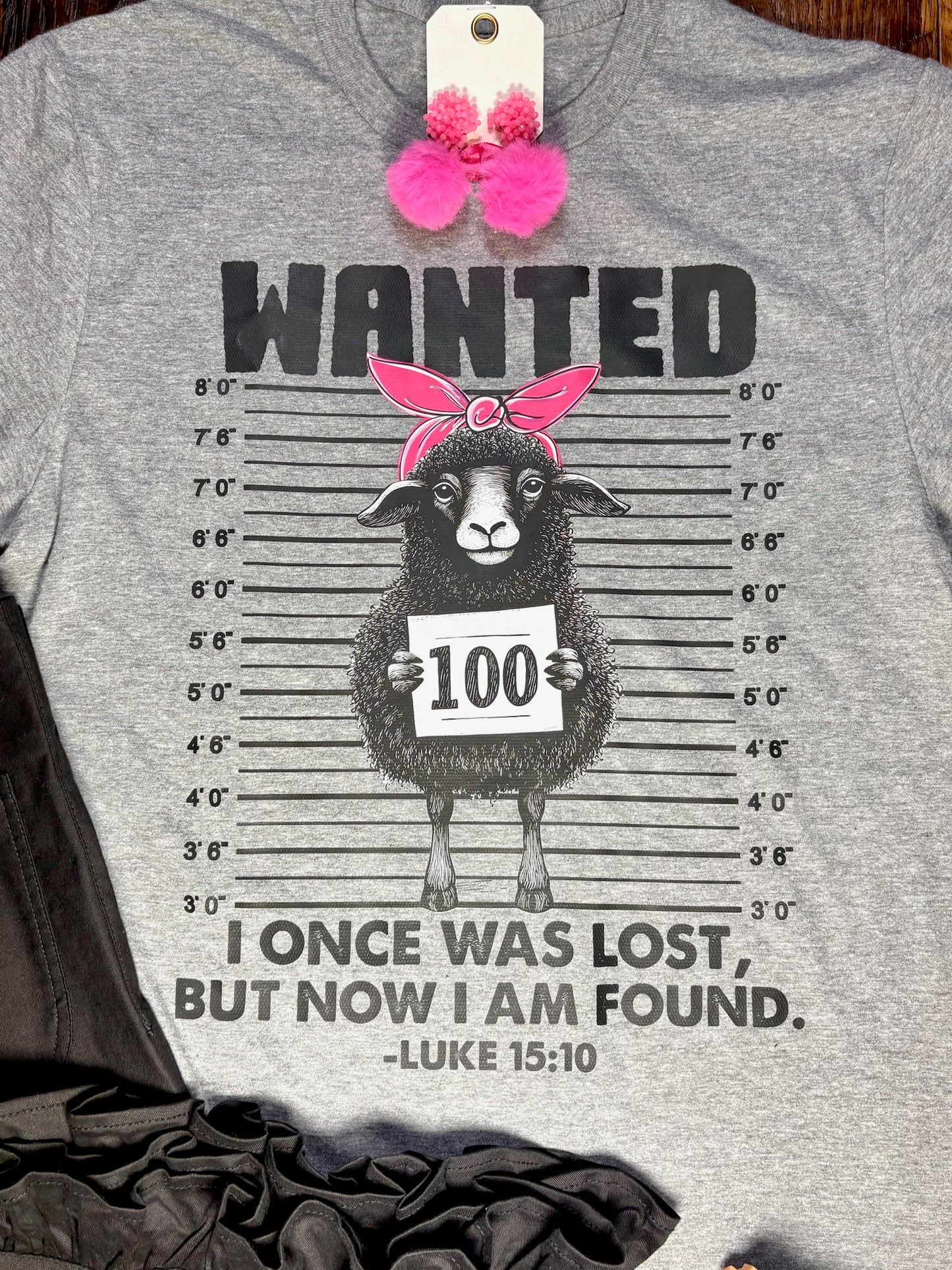 WANTED Luke 15:10 T-Shirt