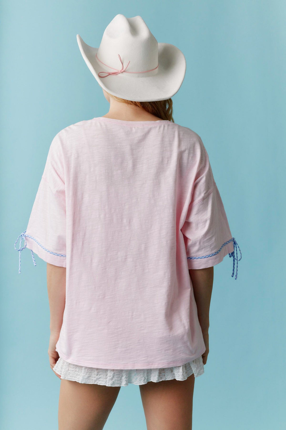 Coquette Gingham “ America ” T-shirt