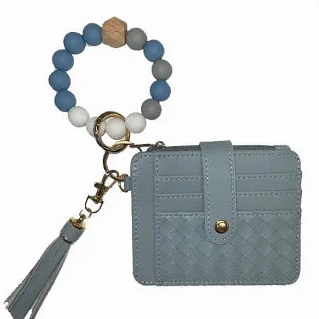 Nina Keychain & Quilted Wallet