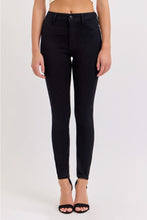 Load image into Gallery viewer, Black High Rise Super Skinny Jeans