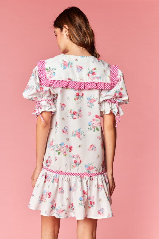 Sweet Spring Picnic Mini Dress