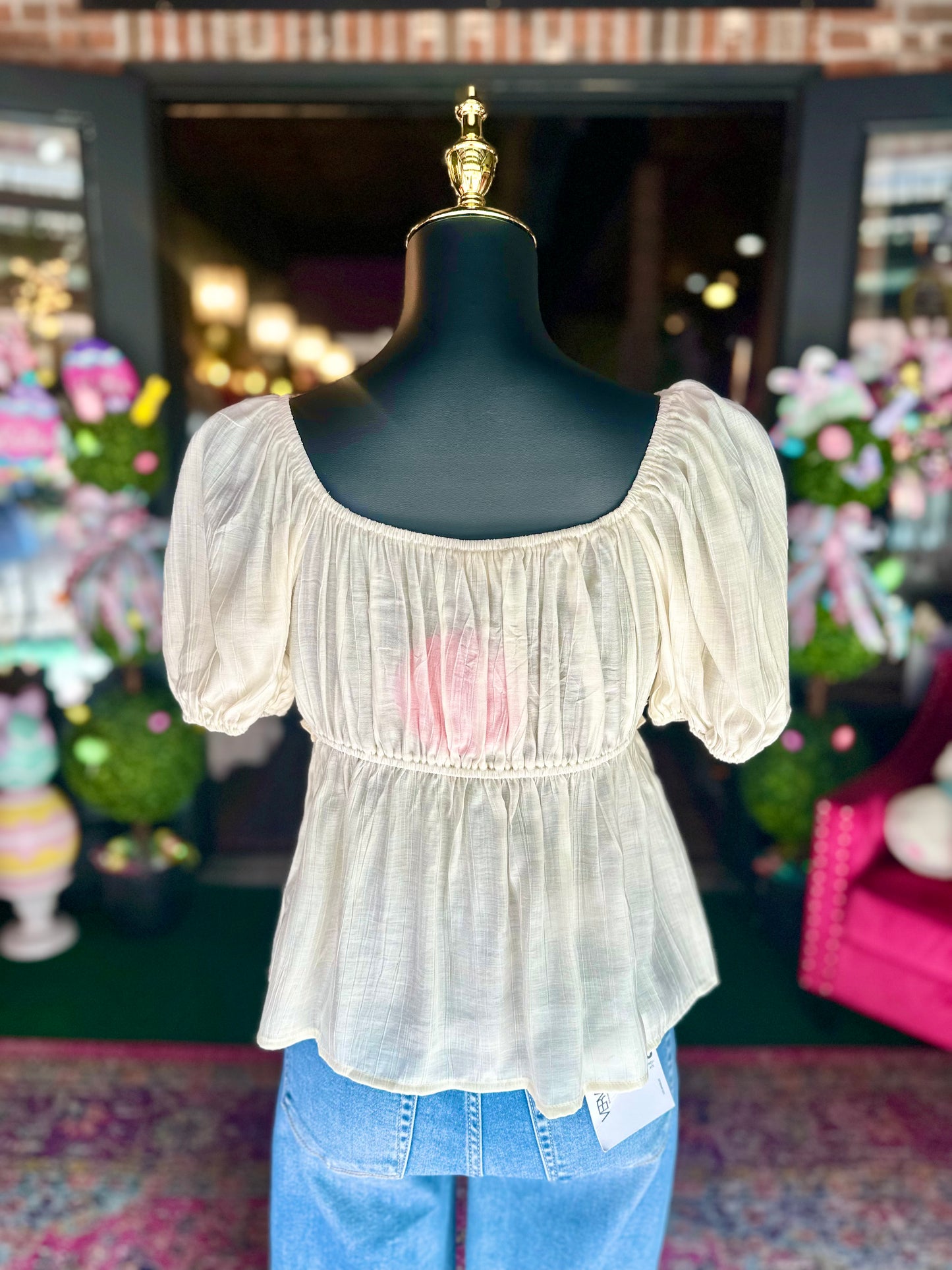 Dusty Blue Darling Blouse