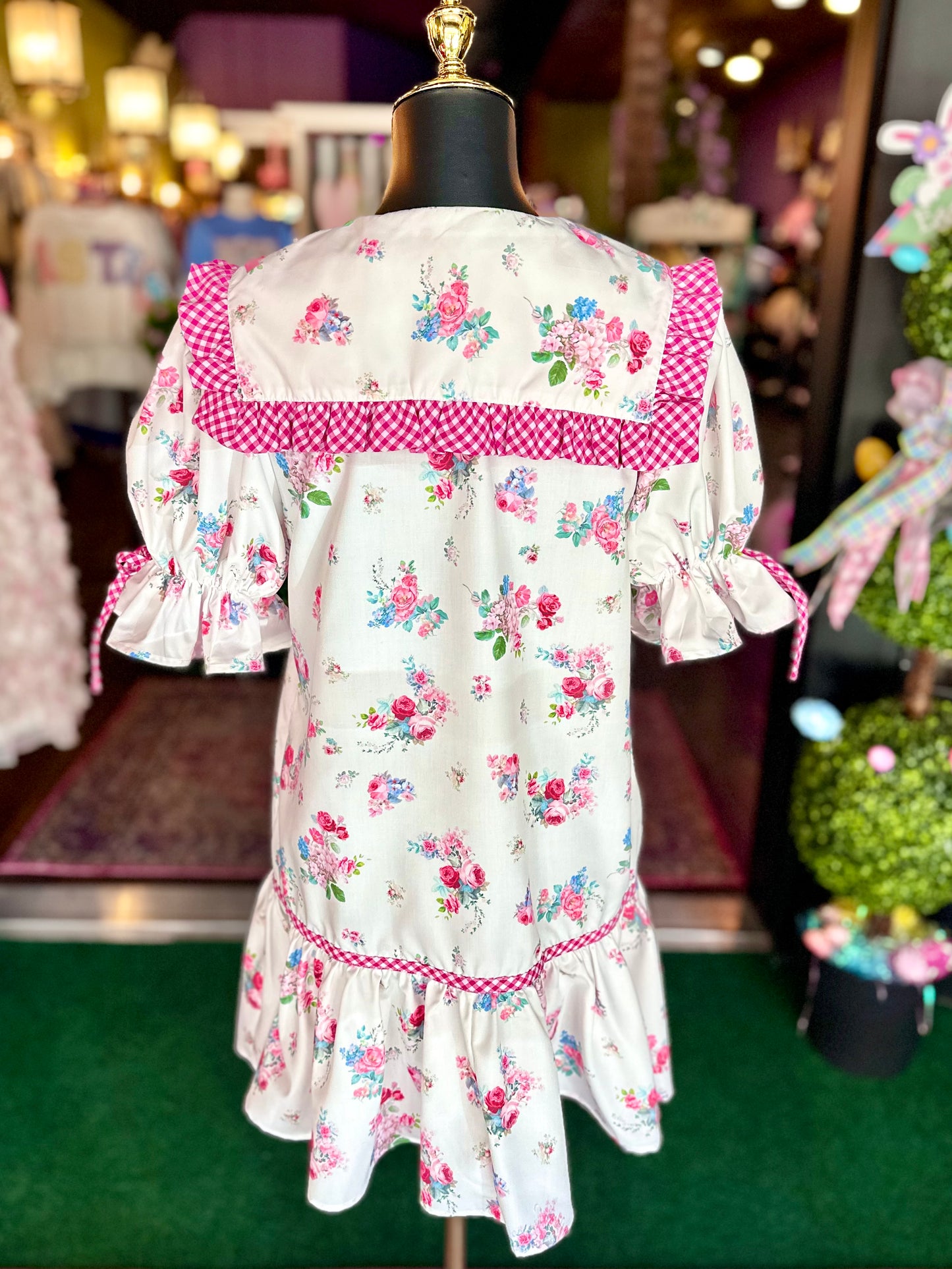 Sweet Spring Picnic Mini Dress