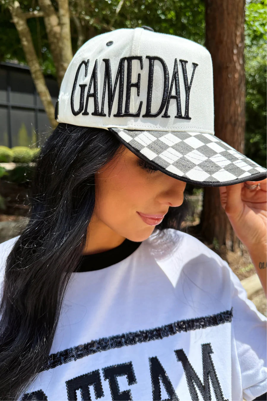 Gameday Checkered Hat