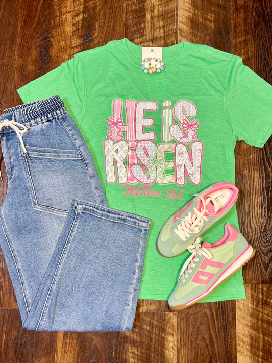 He Is Risen  Multi-Print T-Shirt