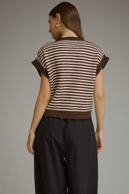 Mocha Muse Knit Top