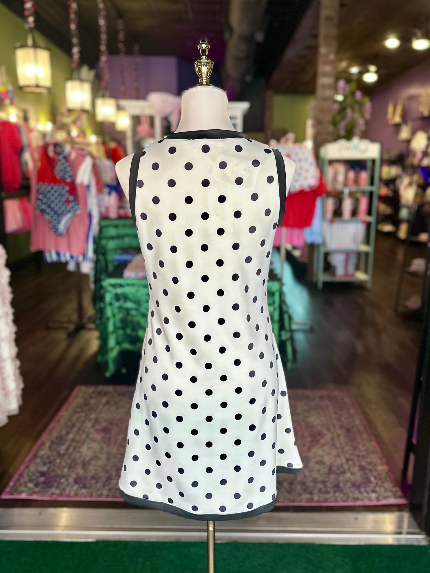 Polka Dot “Lucy” Tank Dress
