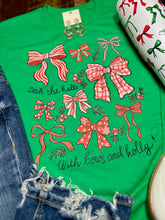 Load image into Gallery viewer, Deck The Halls With Bows and Holly Sweatshirt
