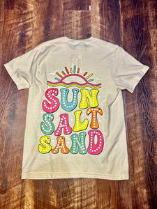 Comfort Colors Beach Vibes tee