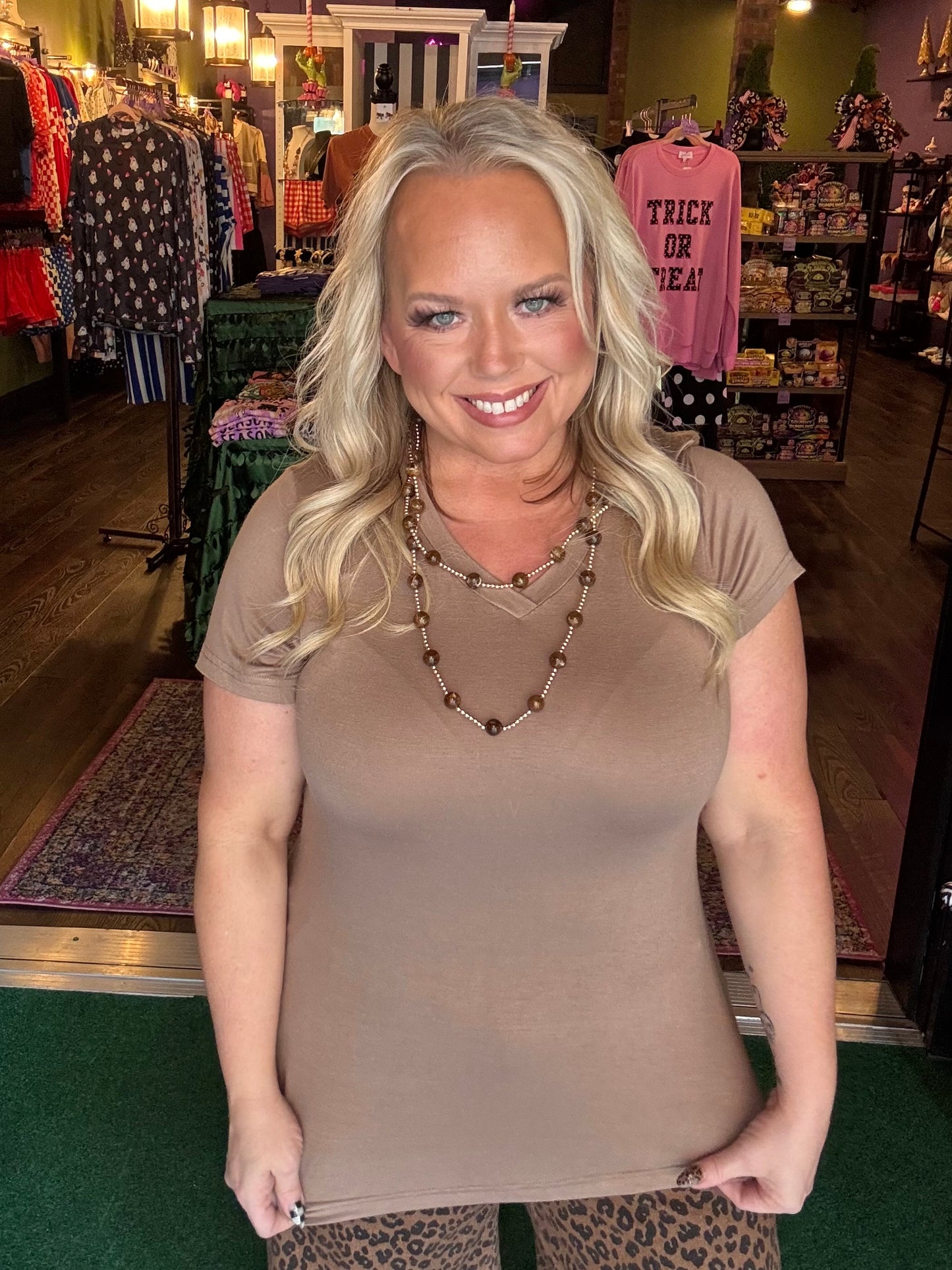 Mocha Cozy Classic Tee