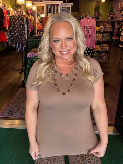 Mocha Cozy Classic Tee