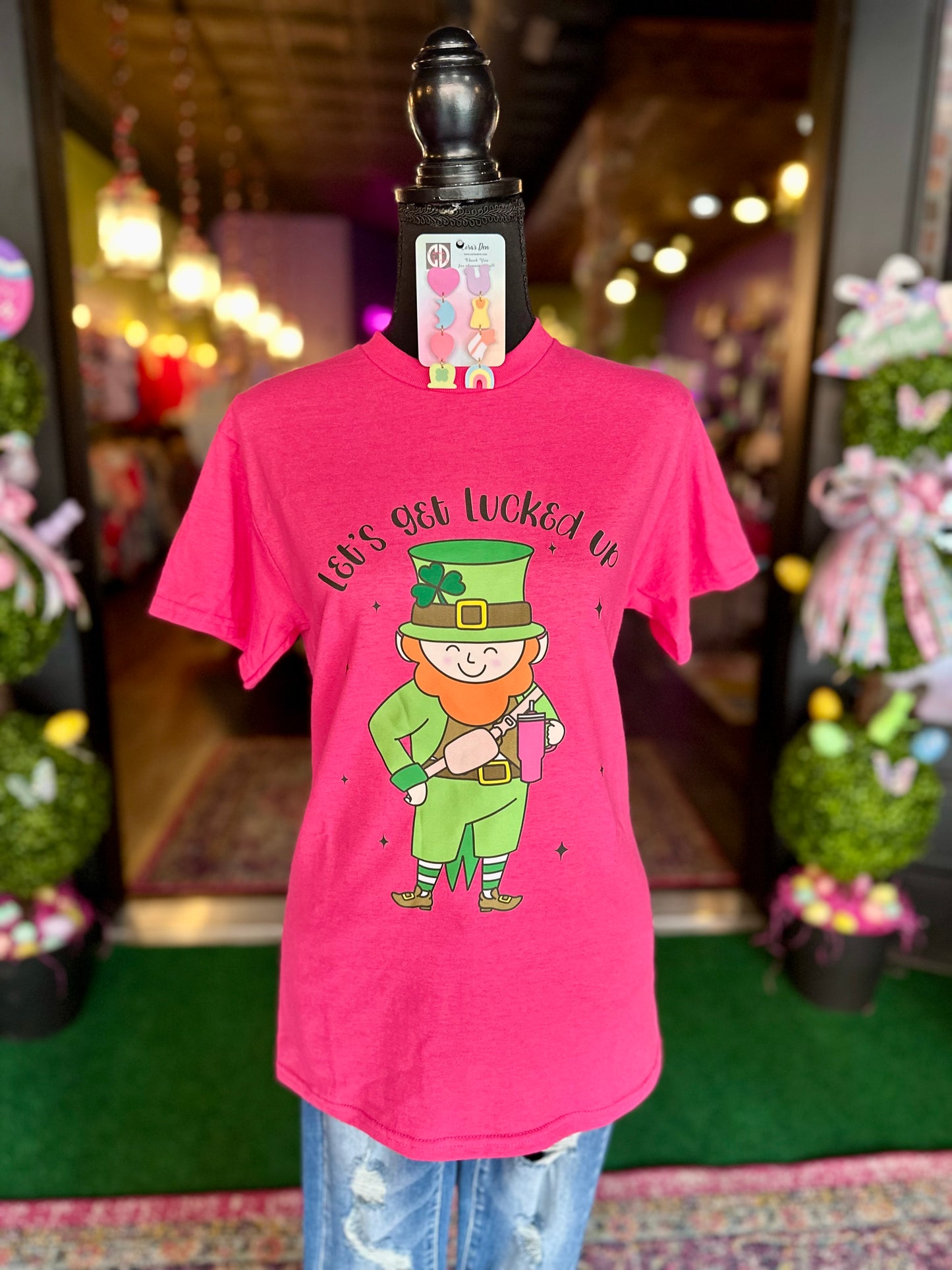 Let’s Get Lucked Up tee