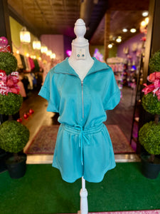 Luxeknit Half-Zip Rompers