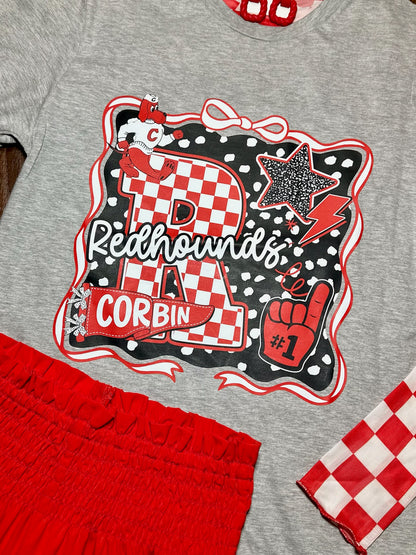 Corbin Redhounds Game Day T-Shirt