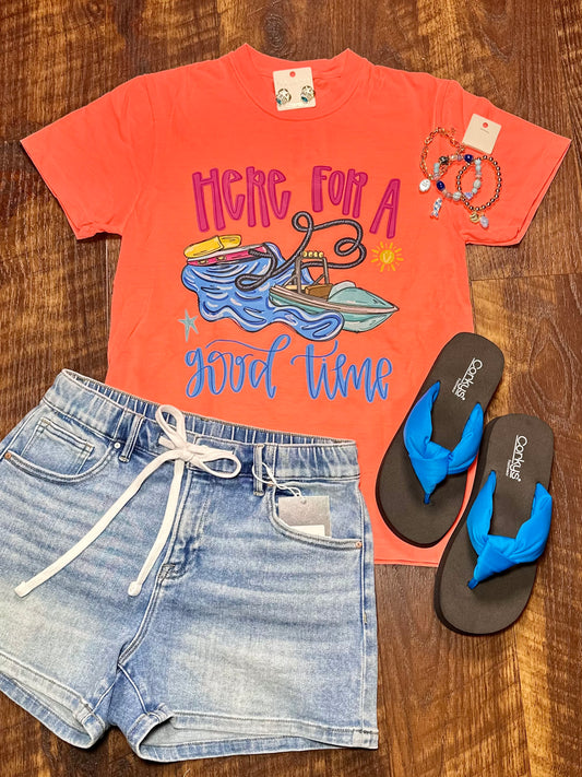 Comfort Colors “Here For A Good Time” T-Shirt