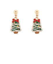 Load image into Gallery viewer, Christmas Tree Earrings
