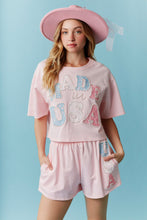 Load image into Gallery viewer, Lace &amp; Pearl-Outlined “ Made in USA ” Set
