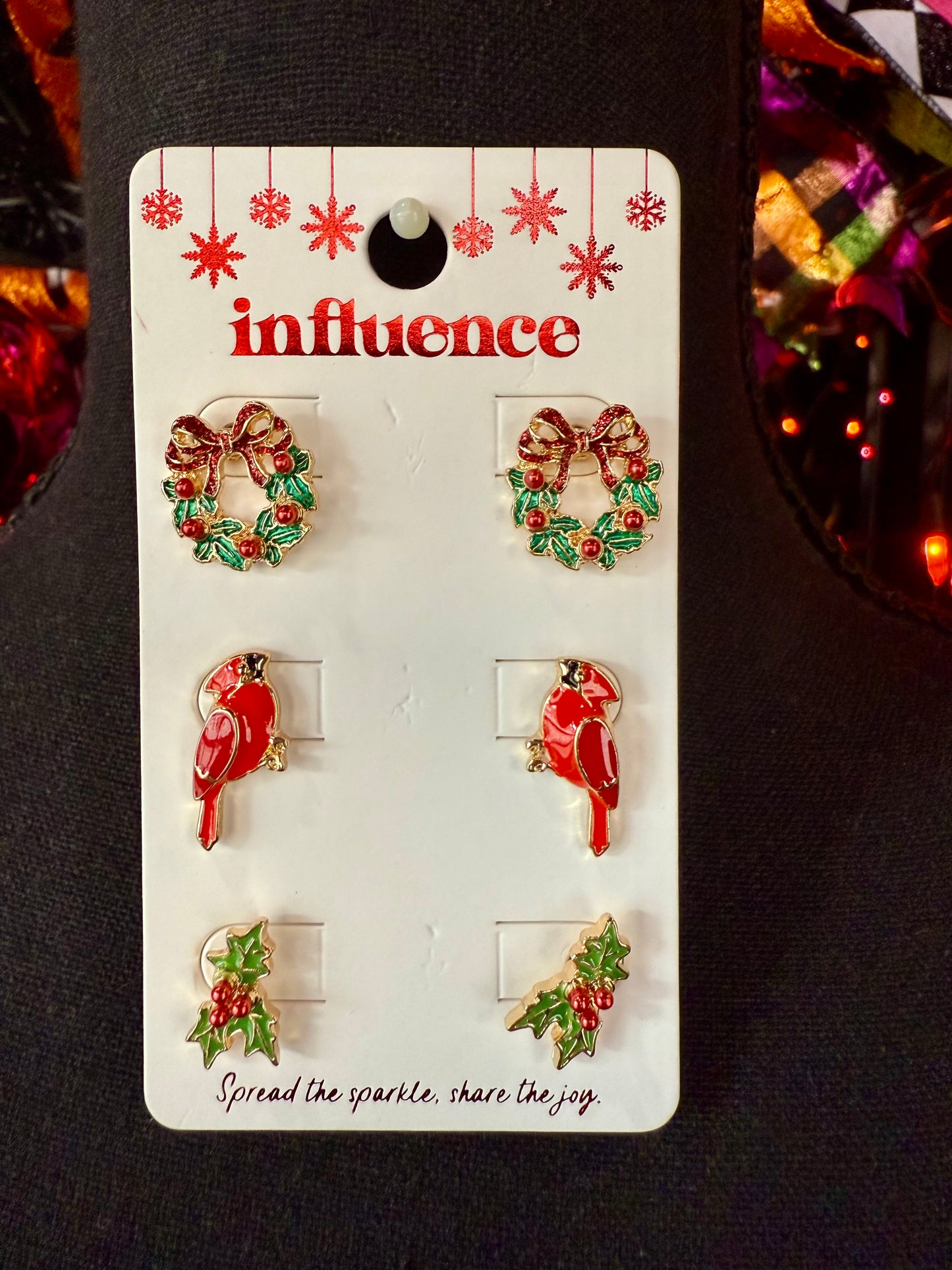 Christmas Earrings Set