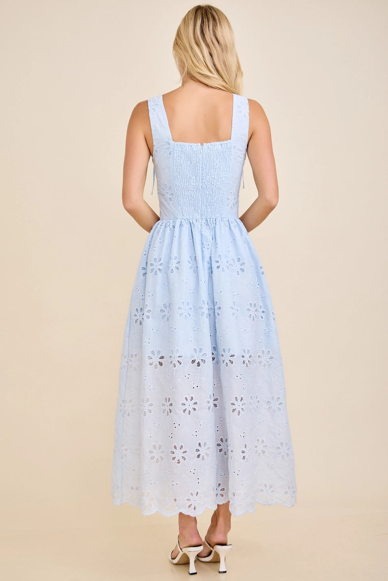 Bluebell Lace Midi Dress
