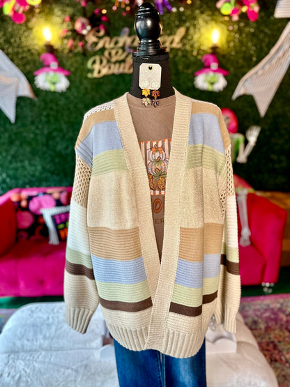 Sage Breeze Long Sleeve Cardigan