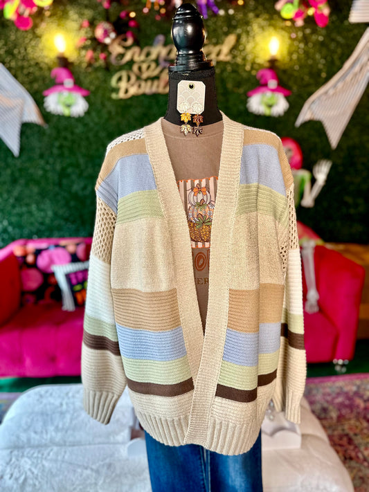 Sage Breeze Long Sleeve Cardigan