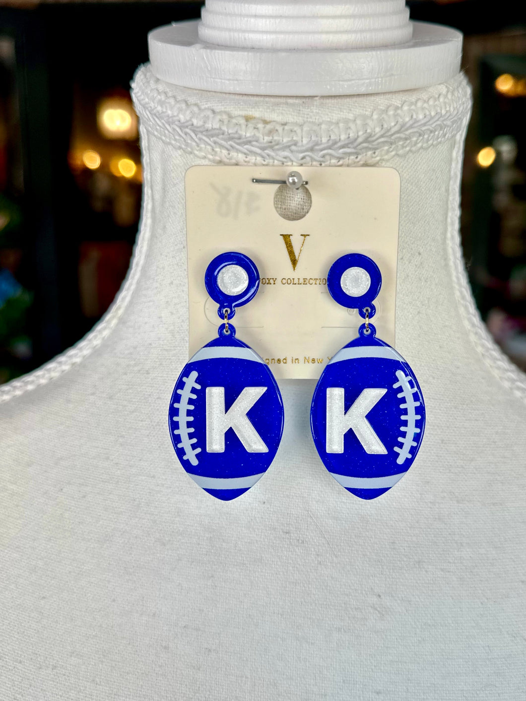 Kentucky Football Earrings