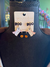 Load image into Gallery viewer, BOO Ghost Earrings
