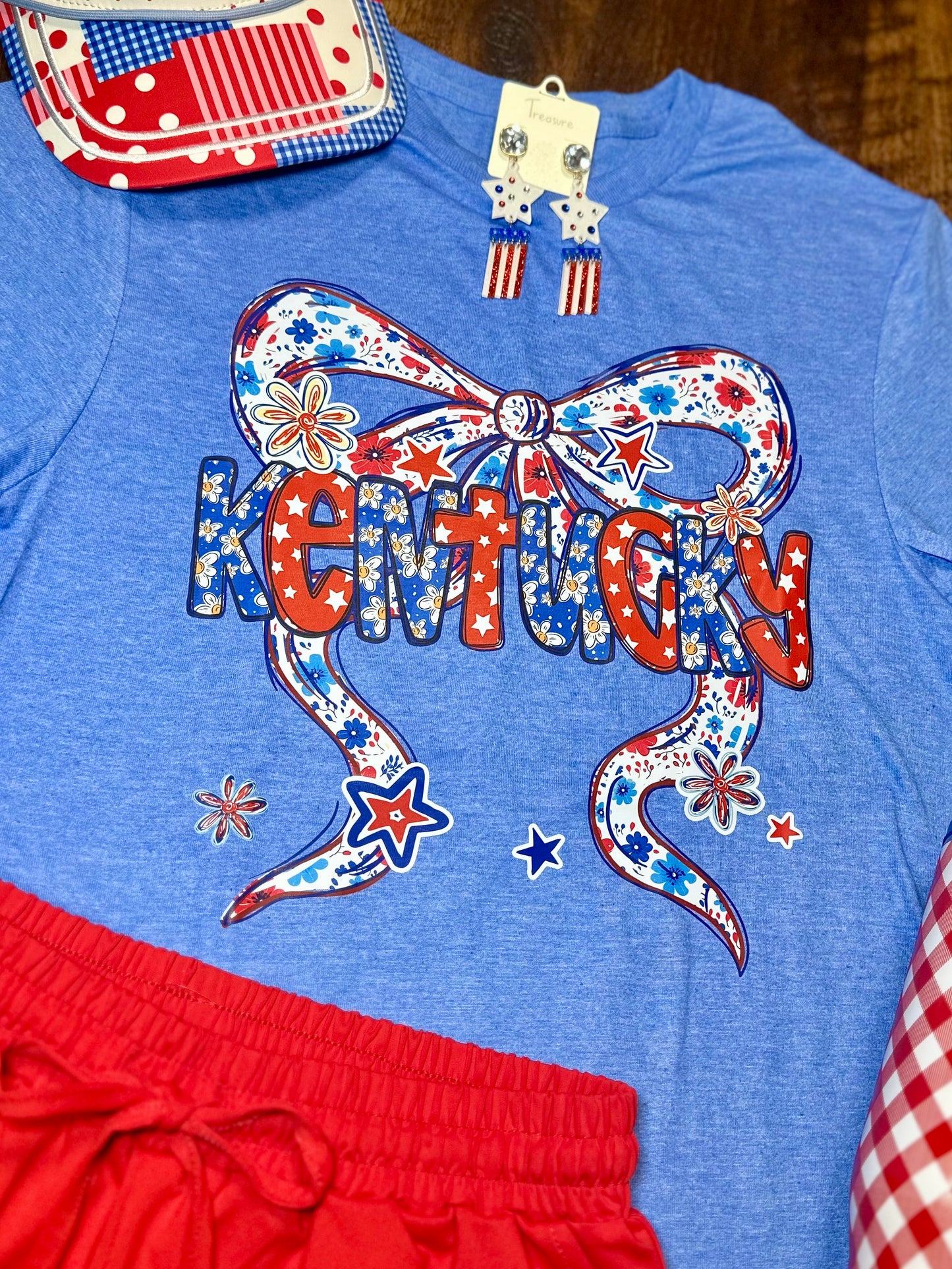 Red, White & Blue “Kentucky” T-Shirt