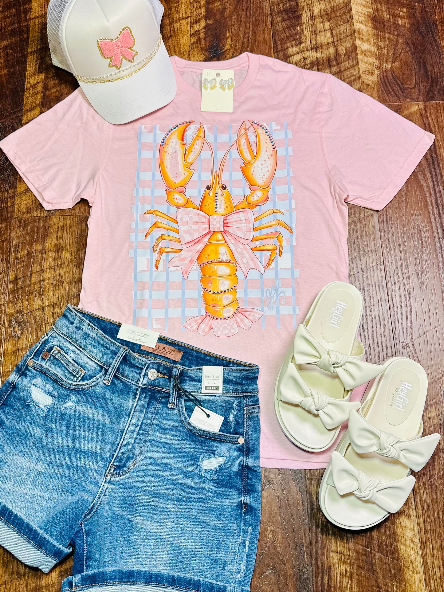 Southern Bling Crawfish Tee