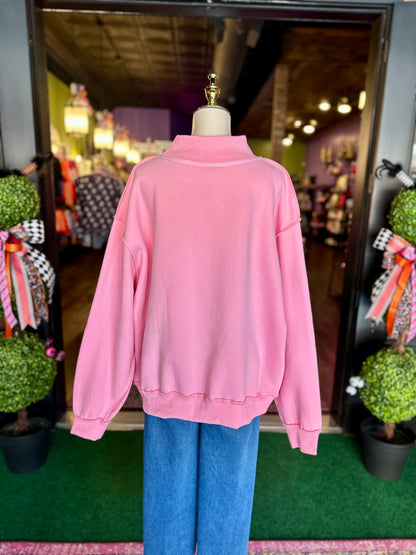 Faith Mock Neck Sweatshirt