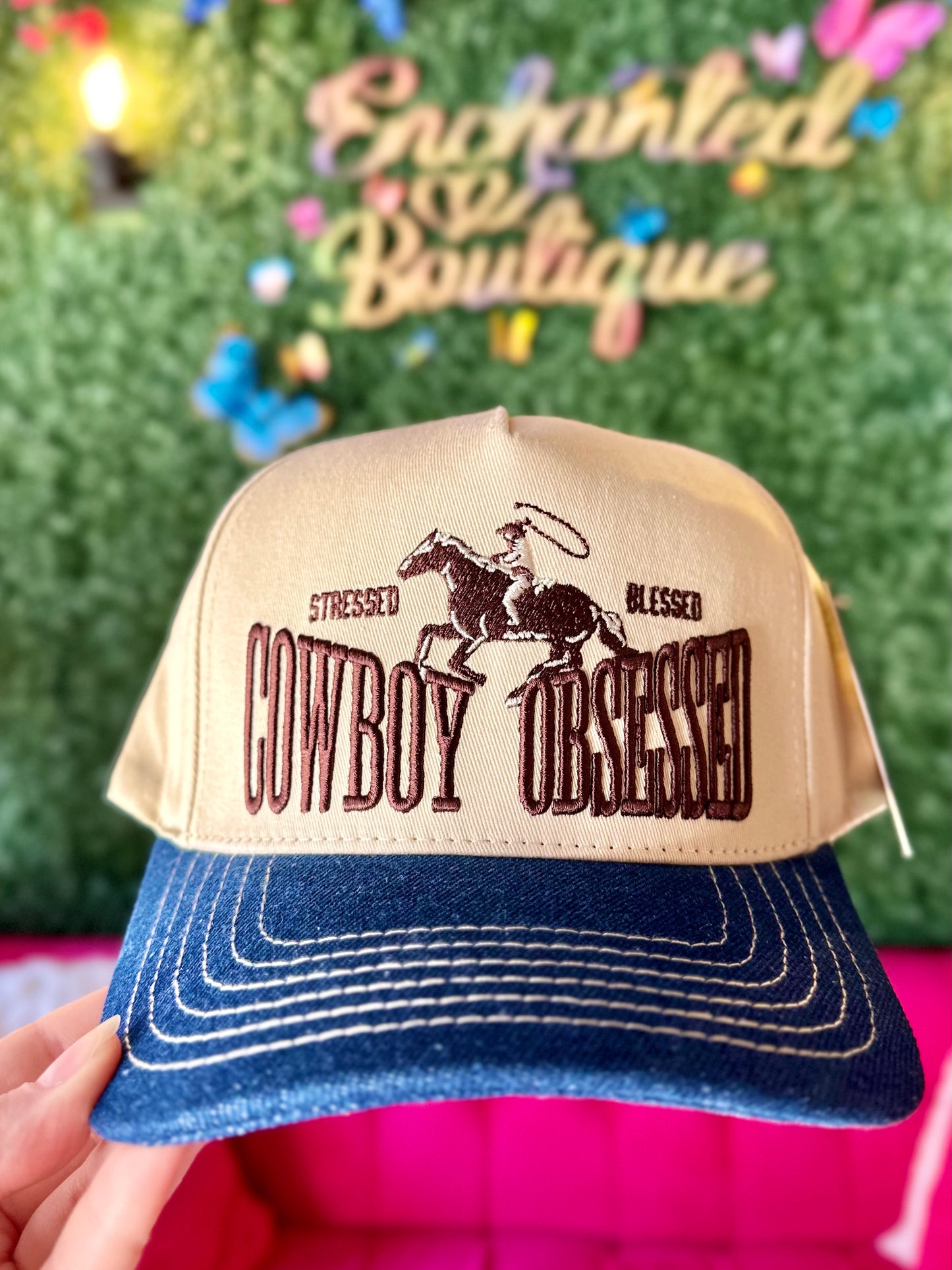 Cowboy Obsessed Trucker Hat