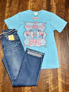 Anchored in God tee