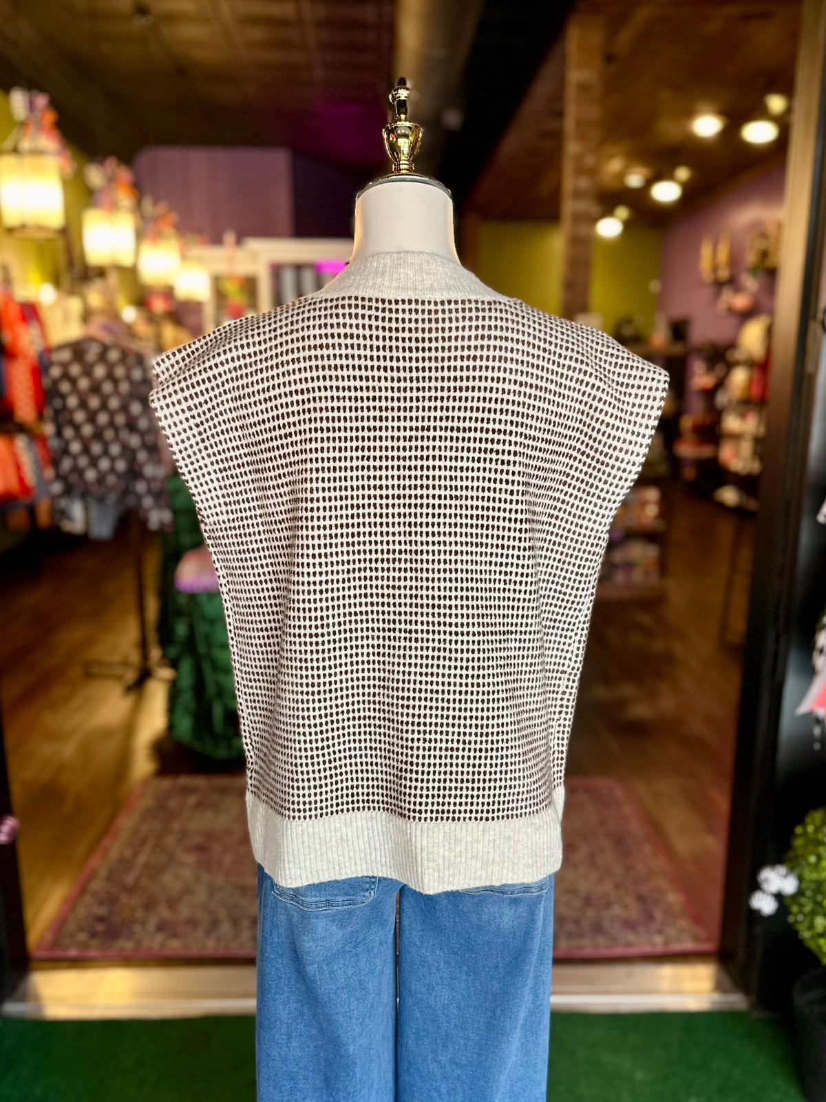 Harvest Charm Sweater Vest