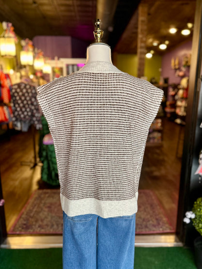Harvest Charm Sweater Vest