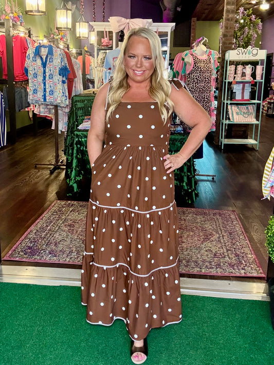 Sweet Espresso Maxi Dress